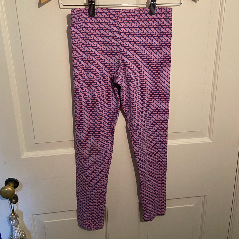 Girls Vineyard Vines Signature Whale Leggings